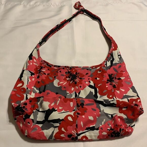 Thirty-one hobo bag.  Cloth/Reversible & washable.  Like new - Picture 1 of 5